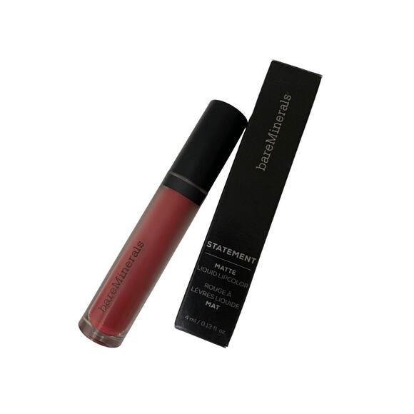Bareminerals Gen Nude Matte Liquid Lipcolor in NAUGHTY, Full Size New With Box - Picture 1 of 4